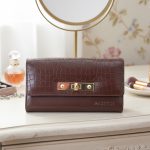 Stone-Cut Leather Ladies Handbag