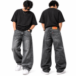 Men's Beggy Jeans -Gray Wash