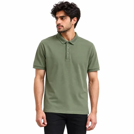 Pastich Premium Polo – Sage Green