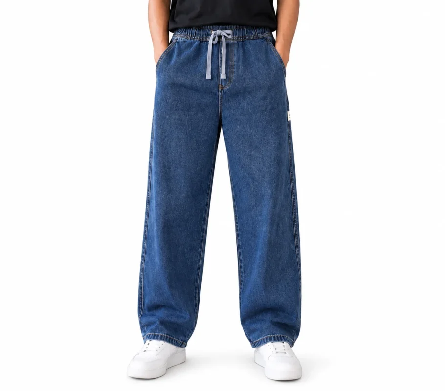 Beggy Jeans Trouser - Blue