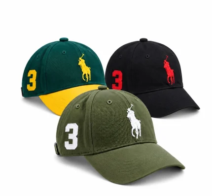 Polo Cap 3pcs