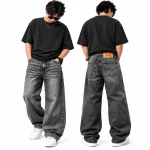 Men's Beggy Jeans -Gray Wash