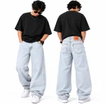 Men's Beggy Jeans -Light Wash