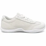 White Textured Sneaker