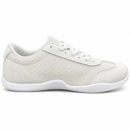 White Textured Sneaker